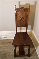 Antique 1900s Hall Chair