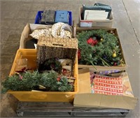 (E) Pallet Including Christmas , Storage