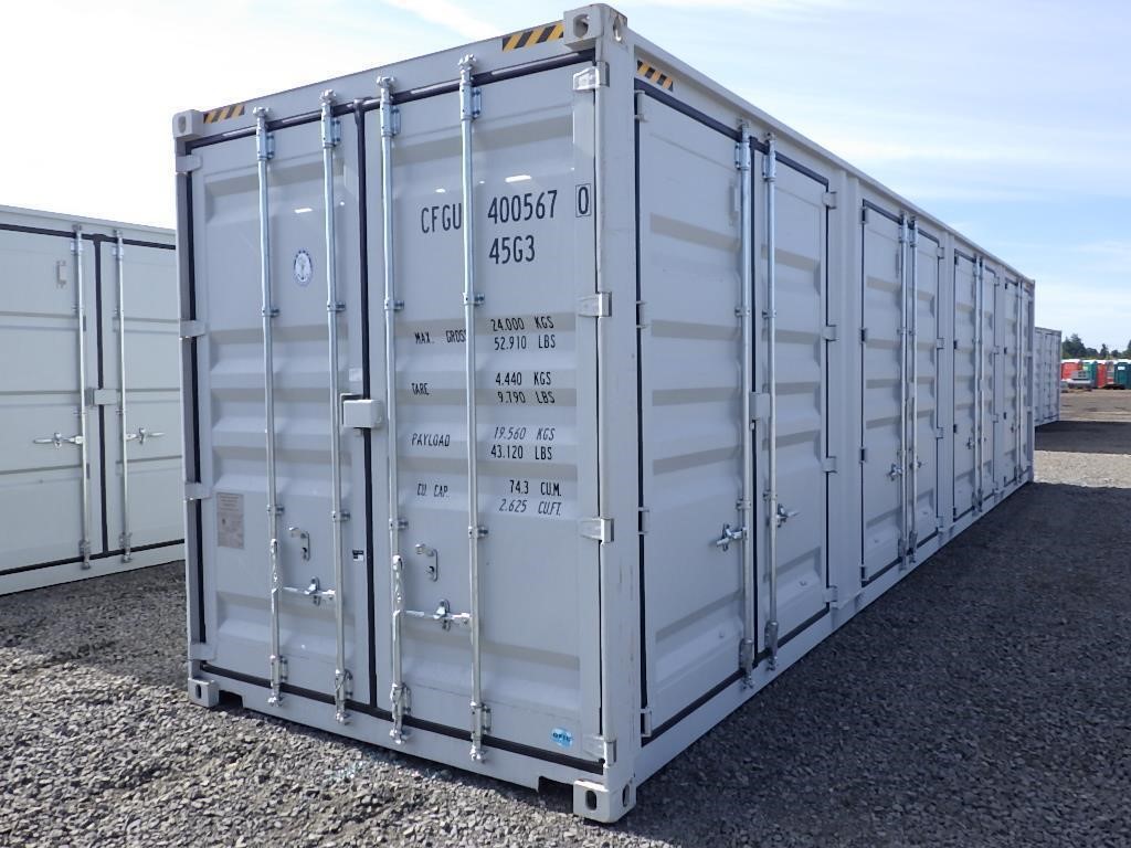 40' High Cube Multi Door Container