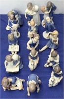 Collection of 15 Bing & Grondahl B&G Figurines.