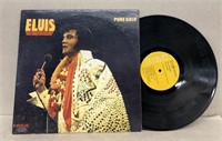Elvis Presley pure gold record album