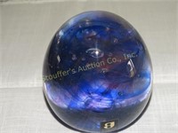 Kerry glass paper weight, 3 1/2"h