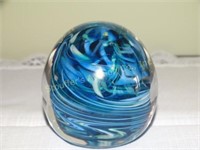 Kerry Glass paper weight, 3"h