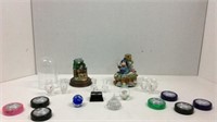 Miniature Crystal Vases, Music Boxes & More