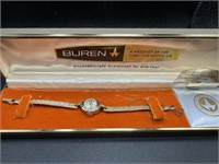 VINTAGE BUREN 17 JEWEL LADIES WRIST WATCH