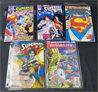(5) Retro DC Superman & More Comicbooks