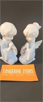 Vintage  praying angel  figurines