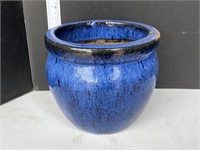 Blue planter