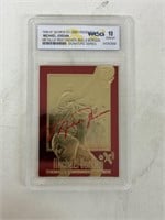 1996-97 MICHAEL JORDAN SIGNED SKYBOX CARD