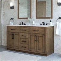 OVE Decors Alonso Bath Vanity in Brown