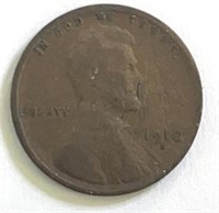 1910S Lincoln Wheat Cent