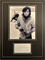 John Cougar Mellencamp Custom Matted Autograph Dis