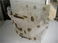 Clear Cases, Removable Inserts, 15x11x5
