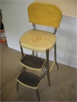 Step Stool Chair, 35 inches Tall