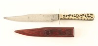 Unwin & Rogers Small Clip Point Belt Bowie