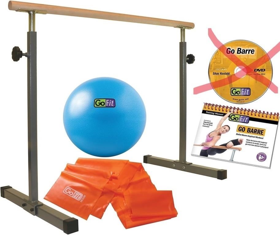 GoFit GoBarre Ballet Workout Set - NOTE