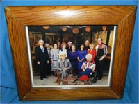 Framed Roy Rogers & Dale Evans Family Photo