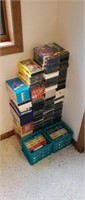 Largest assortment VHS tapes, includes nature,