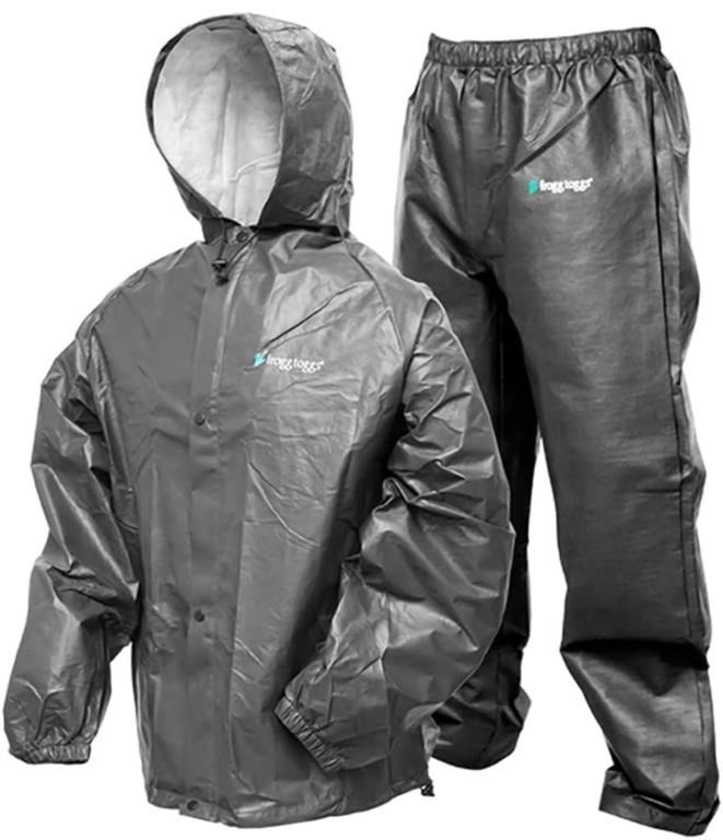 (new)Size:L, FROGG TOGGS mens Pro Lite Rain Suit,