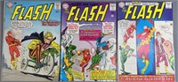 3pc Flash #152, 155 & 157 DC Comic Books