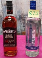 N - LOT OF 2 BOTTLES (R22)