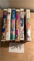 VHS Tapes: Disney’s Peter Pan, The Rescuers, Toy