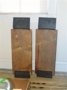 PR of wood ramps 9" x 21"