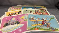 VINTAGE DISNEY AND CARTOON PLACEMATS