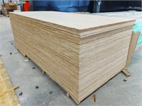 (10) Sheets Of White Birch Hardwood Plywood