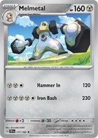 Melmetal 117/162 Holo Temporal Forces PokŽmon TCG