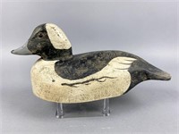 Tom Martindale Bufflehead Drake Duck Decoy, Wolf