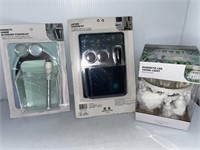 Lot of 3 locker accessories- magnetic led tassel