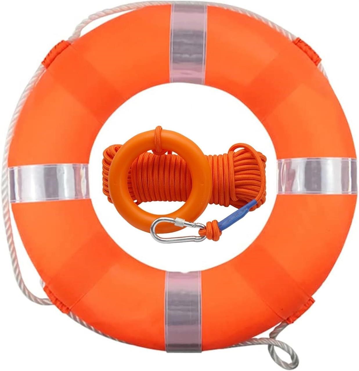 Lifebuoy Set 20Inch Life Preserver Ring...