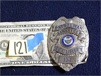 State of Oregon Security Patrolman Badge