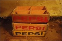 Wood Pepsi Crates