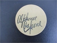 Alphonse Capone signed gambling chip