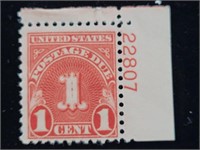 1931 Postage Due 1 Cent