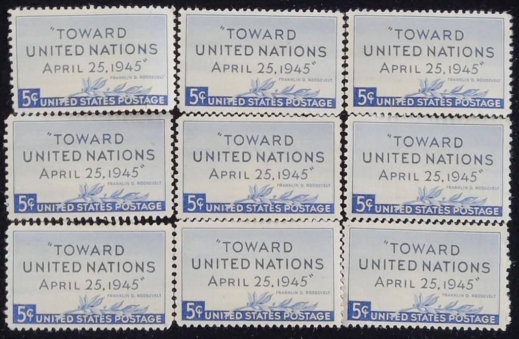 1945 US 5c United Nations Peace Conference (9)