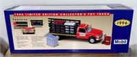 1996 Mobil Toy Truck Stake body 1:24 scale