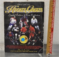 1996-97 Hockey Greats coins album