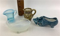 Mini Glassware, shoe from Germany, small trinket