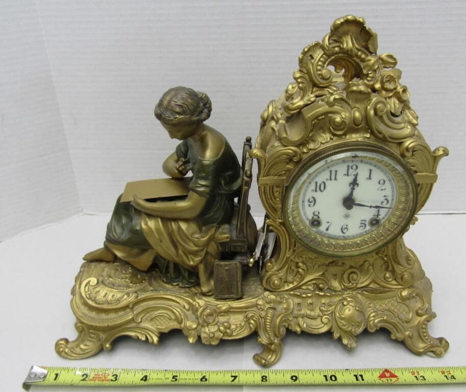 Antique 19th Century Ansonia Mantle Clock