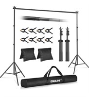 EMART Backdrop Stand 10’ x 7’