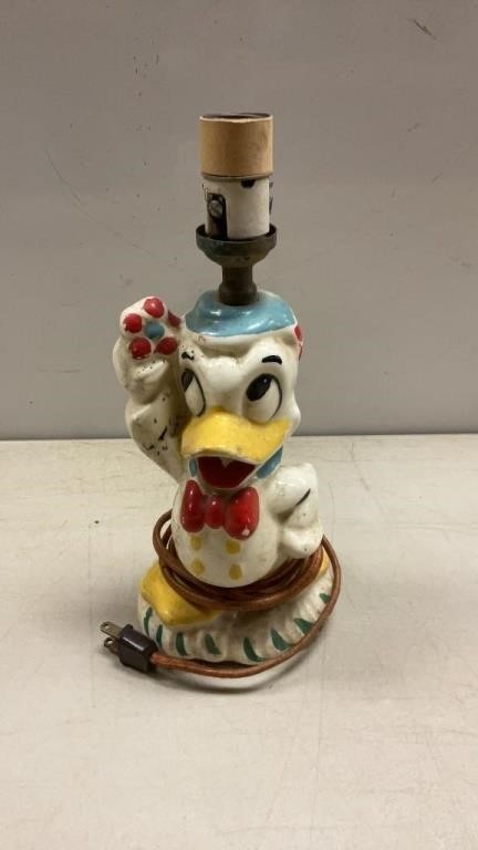 Vintage Donald Duck lamp