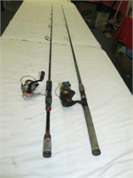 2pc Spinning Reel & 7ft Fishing Rod Combos