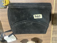 Srisi black suede purse