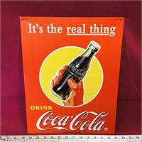 Coca-Cola Tin Wall Sign