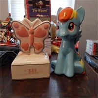 My little pony & butterfly banks