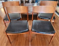 V - LOT OF 4 MATCHING CHAIRS (L60)