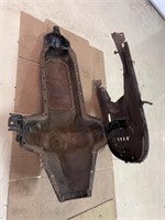 Ford Model A/T Fire Wall with Oil Pan